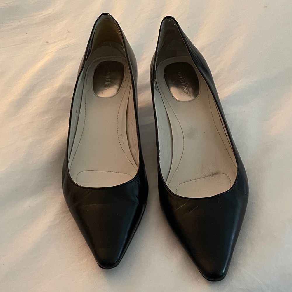 Calvin Klein Black Heels 8.5